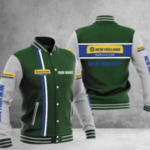 Sportswearmerch New Holland Tractor Baseball Jacket For Fan