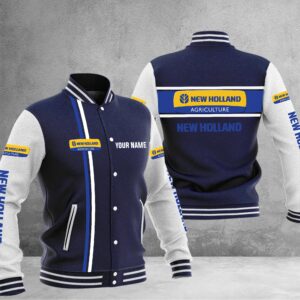 Sportswearmerch New Holland Tractor Baseball Jacket For Fan