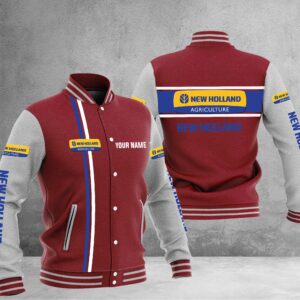 Sportswearmerch New Holland Tractor Baseball Jacket For Fan