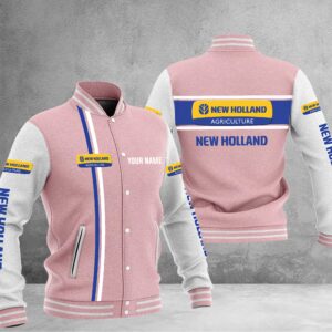 Sportswearmerch New Holland Tractor Baseball Jacket For Fan