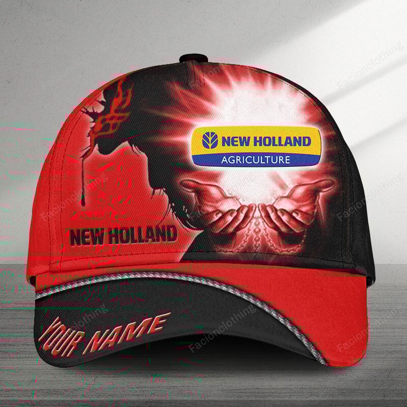 Sportswearmerch New Holland Tractor Classic Cap Personalized For Fan