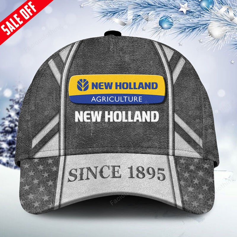 Sportswearmerch New Holland Tractor Personalized Classic Cap For Fan