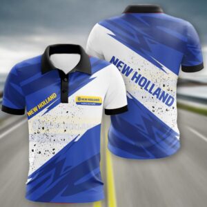 Sportswearmerch New Holland Tractor Polo Shirt For Fan
