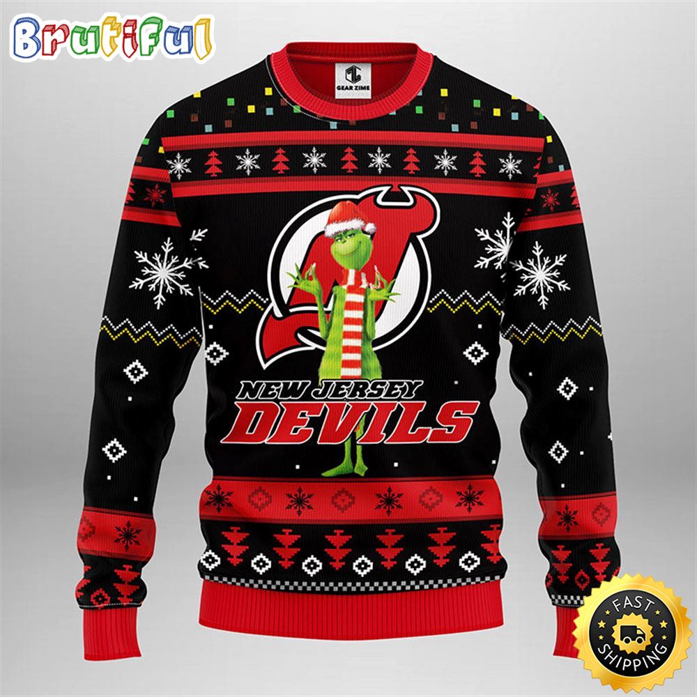 Sportswearmerch New Jersey Devils NHL Christmas Sweater For Fan