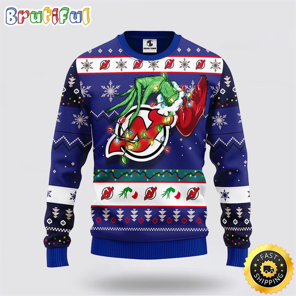 Sportswearmerch New Jersey Devils NHL Christmas Sweater For Fan