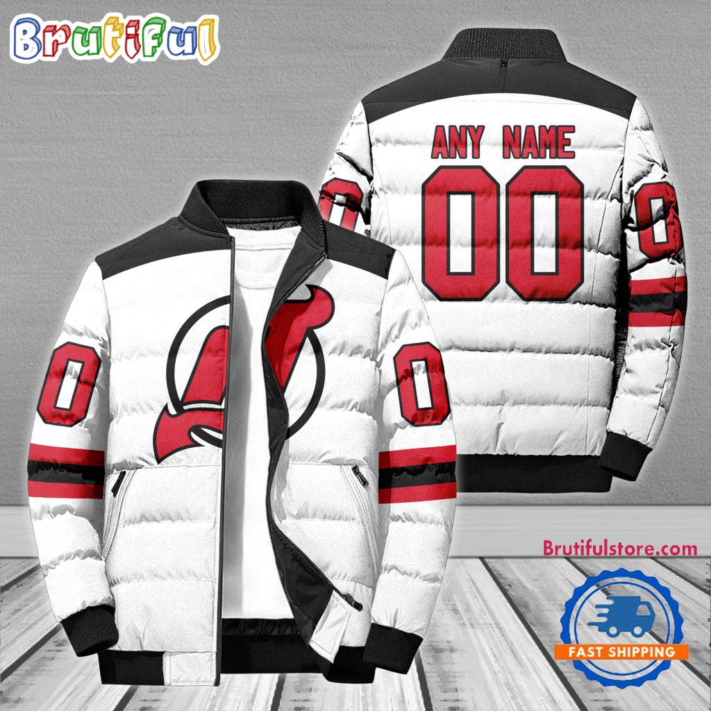 Sportswearmerch New Jersey Devils NHL Personalized Puffer Jacket For Fan