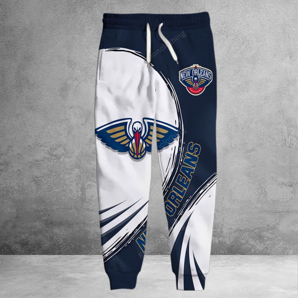 Sportswearmerch New Orleans Pelicans NBA Personalized Long Pant For Fan