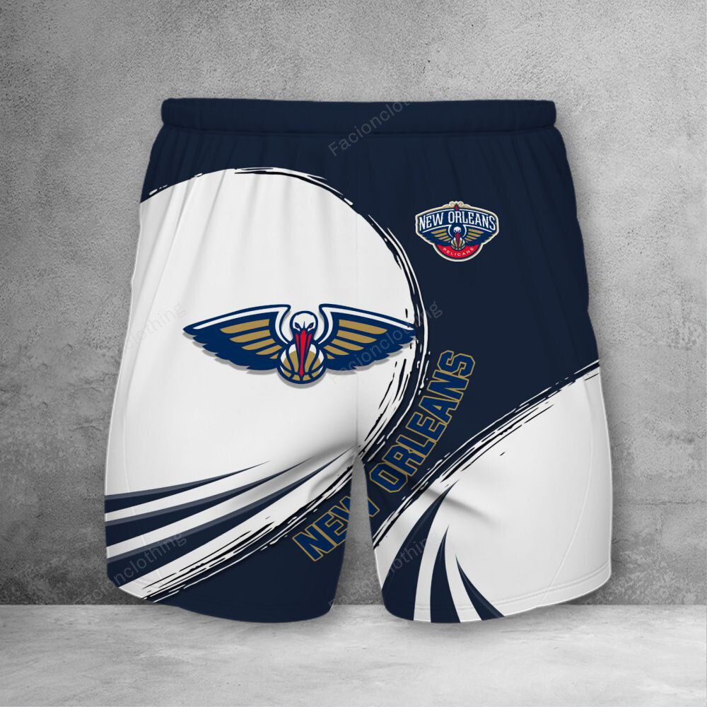 Sportswearmerch New Orleans Pelicans NBA Personalized Short Pant For Fan