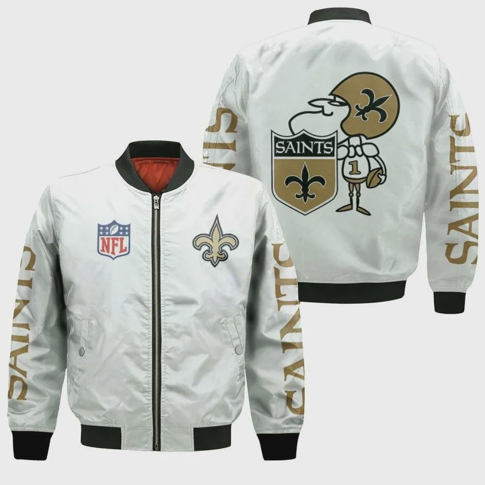 Sportswearmerch New Orleans Saints NFL Bomber Jacket For Fan
