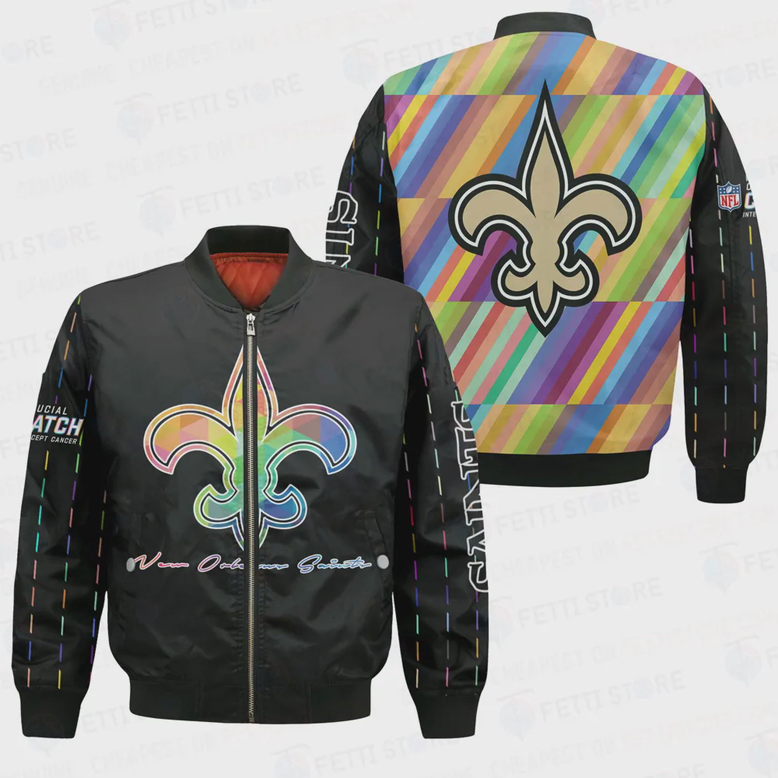 Sportswearmerch New Orleans Saints NFL Bomber Jacket For Fan