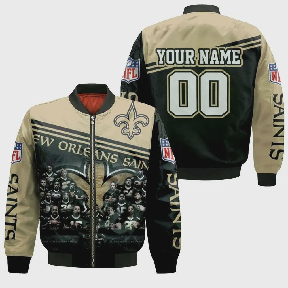 Sportswearmerch New Orleans Saints NFL Bomber Jacket For Fan
