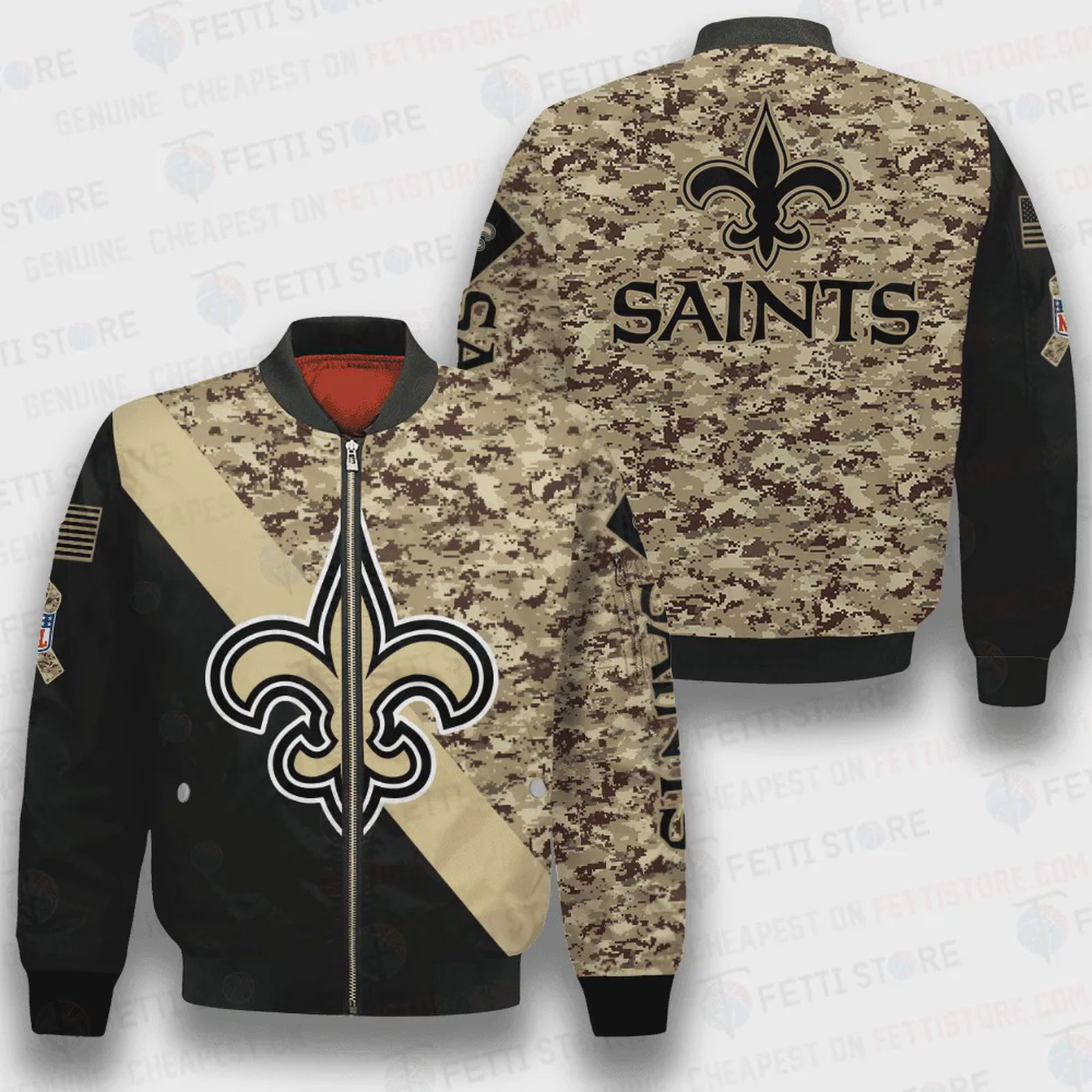 Sportswearmerch New Orleans Saints NFL Bomber Jacket For Fan