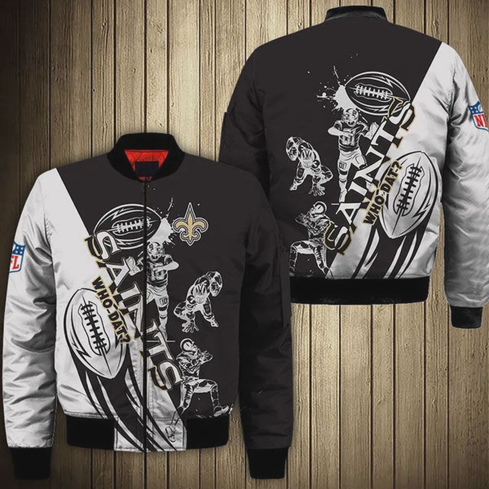Sportswearmerch New Orleans Saints NFL Bomber Jacket For Fan