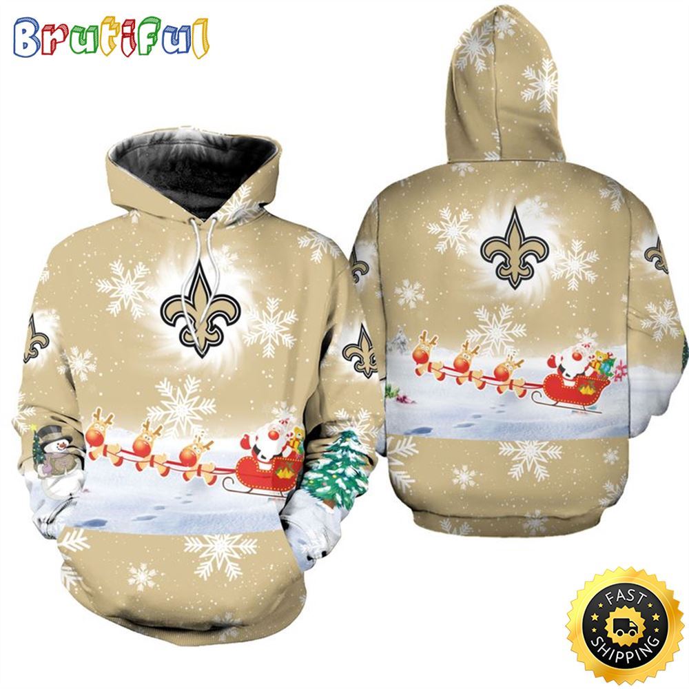 Sportswearmerch New Orleans Saints NFL Christmas Hoodie For Fan
