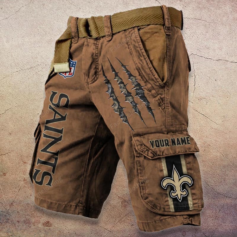 Sportswearmerch New Orleans Saints NFL Denim Short For Fan