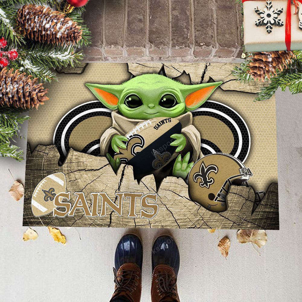 Sportswearmerch New Orleans Saints NFL Doormat For Fan