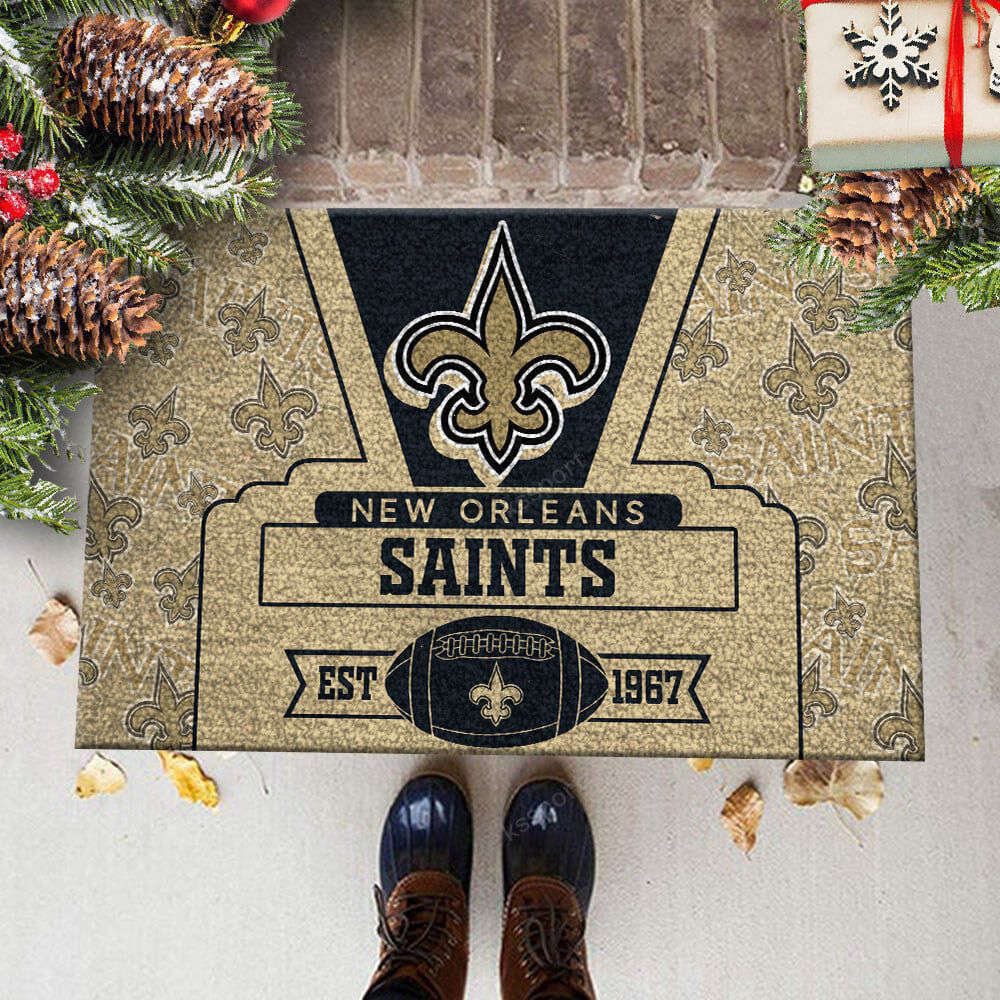 Sportswearmerch New Orleans Saints NFL Doormat For Fan