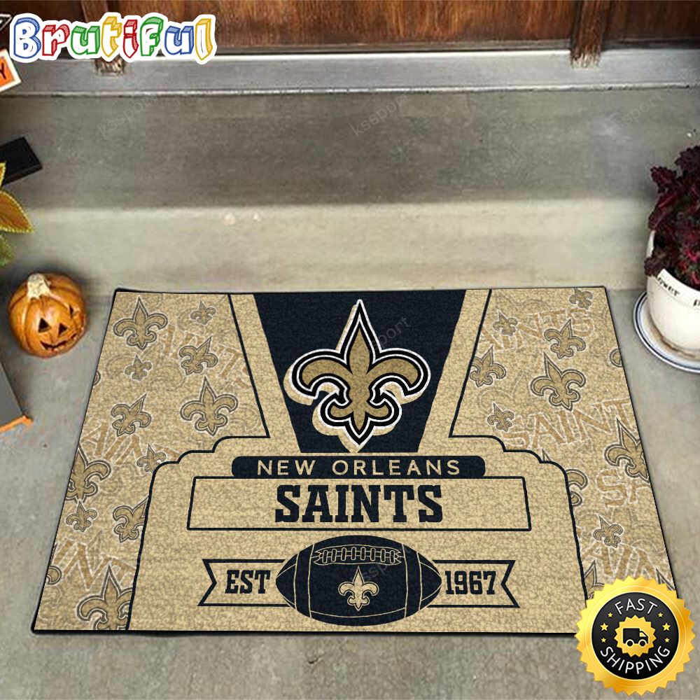 Sportswearmerch New Orleans Saints NFL Doormat For Fan