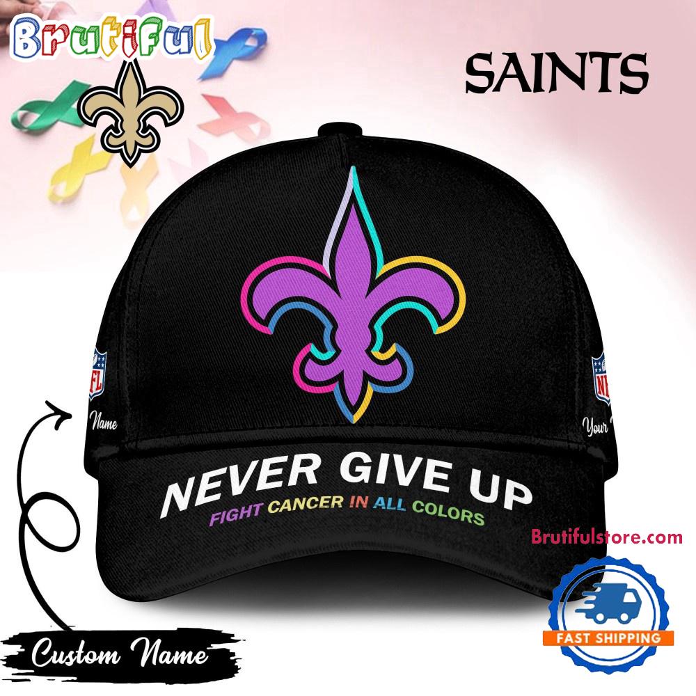 Sportswearmerch New Orleans Saints NFL Never Give Up Classic Cap For Fan