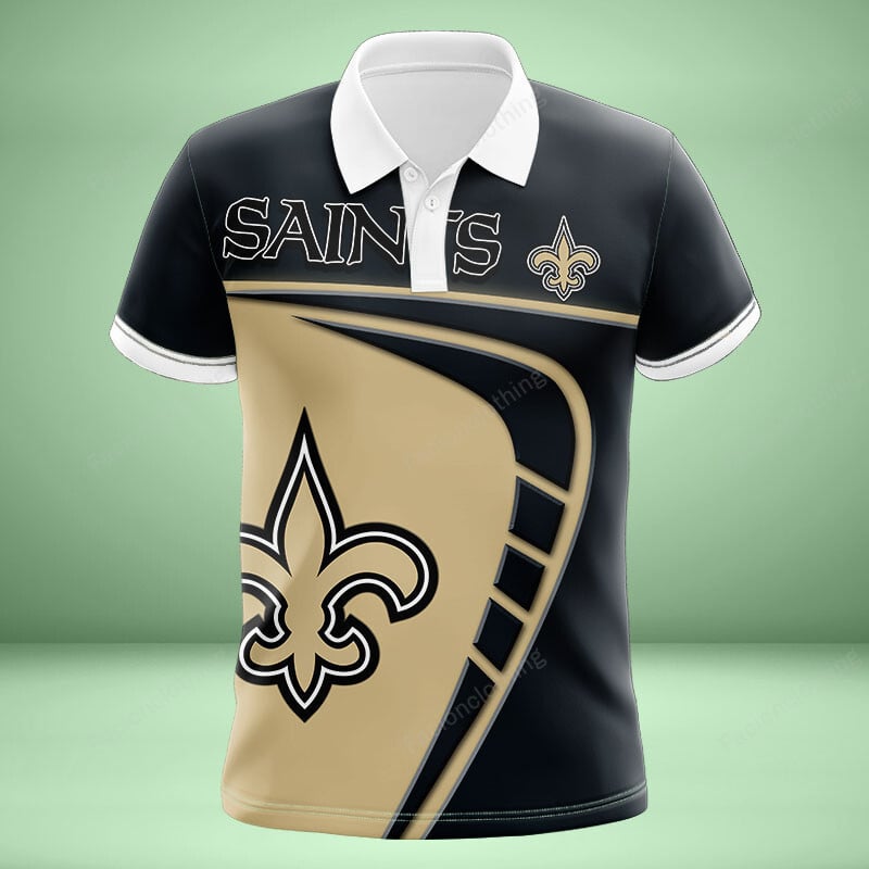 Sportswearmerch New Orleans Saints NFL Personalized Polo Shirt For Fan