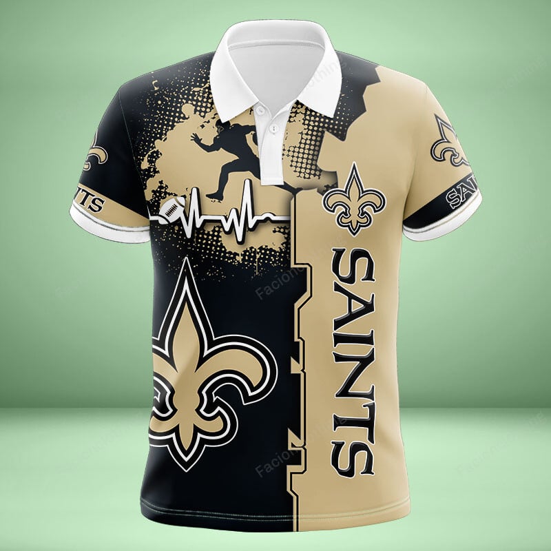 Sportswearmerch New Orleans Saints NFL Personalized Polo Shirt For Fan