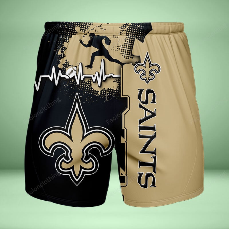 Sportswearmerch New Orleans Saints NFL Personalized Short Pant For Fan
