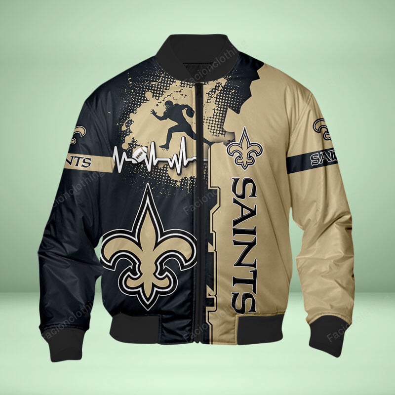 Sportswearmerch New Orleans Saints NFL Personalized Short PantBomber Jacket For Fan