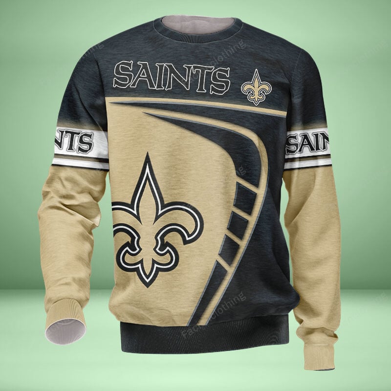Sportswearmerch New Orleans Saints NFL Personalized Sweater For Fan