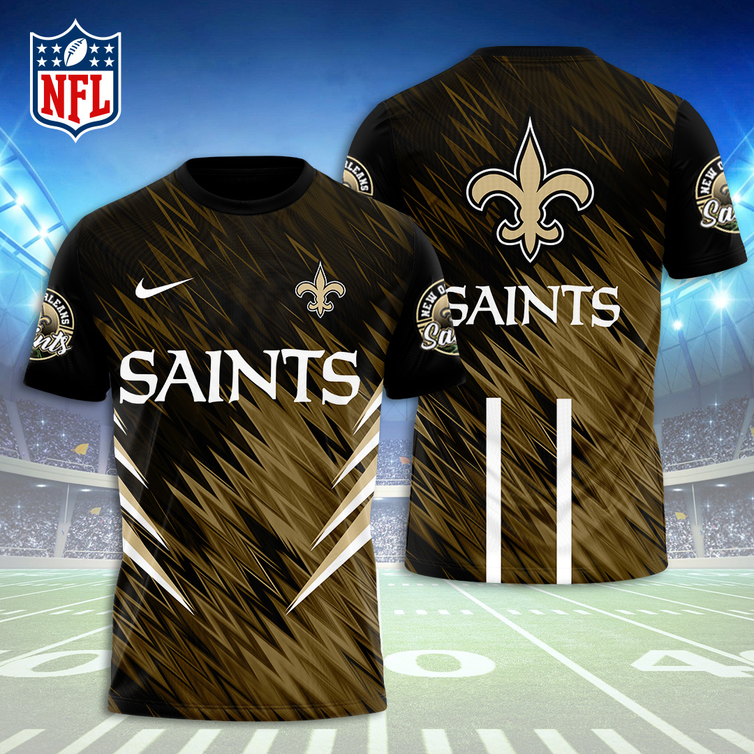 Sportswearmerch New Orleans Saints NFL Personalized T-shirt For Fan