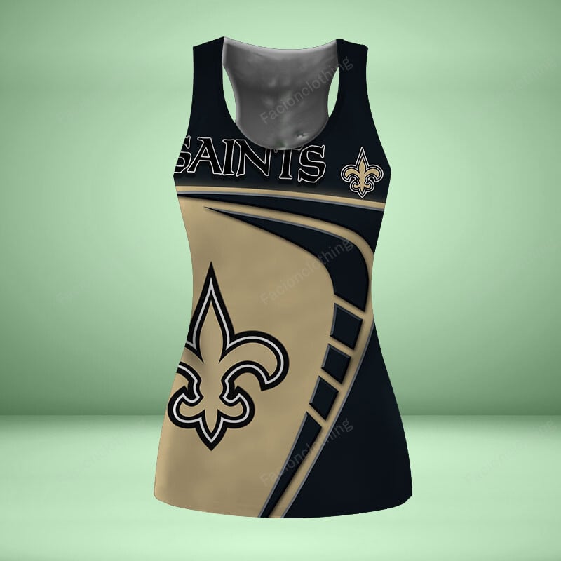 Sportswearmerch New Orleans Saints NFL Personalized Women Tanktop For Fan