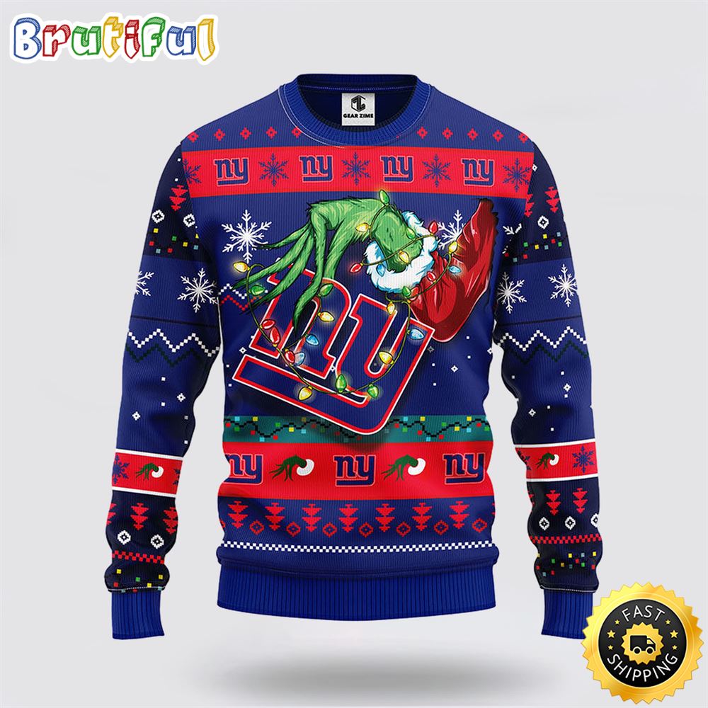 Sportswearmerch New York Giants NFL Christmas Sweater For Fan