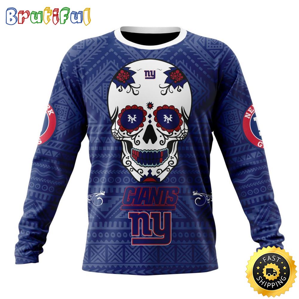 Sportswearmerch New York Giants NFL Crewneck Personalized Sweater For Fan