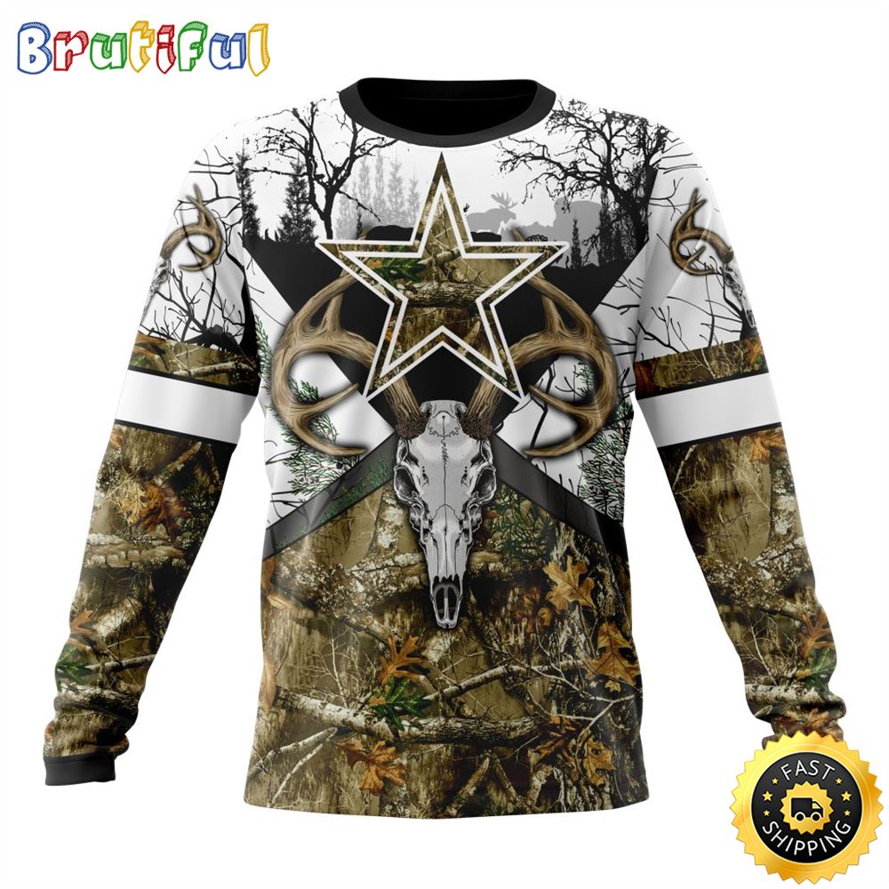 Sportswearmerch Dallas Cowboys NFL Crewneck Sweater For Fan