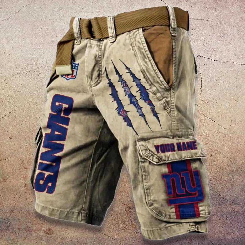 Sportswearmerch New York Giants NFL Denim Short For Fan