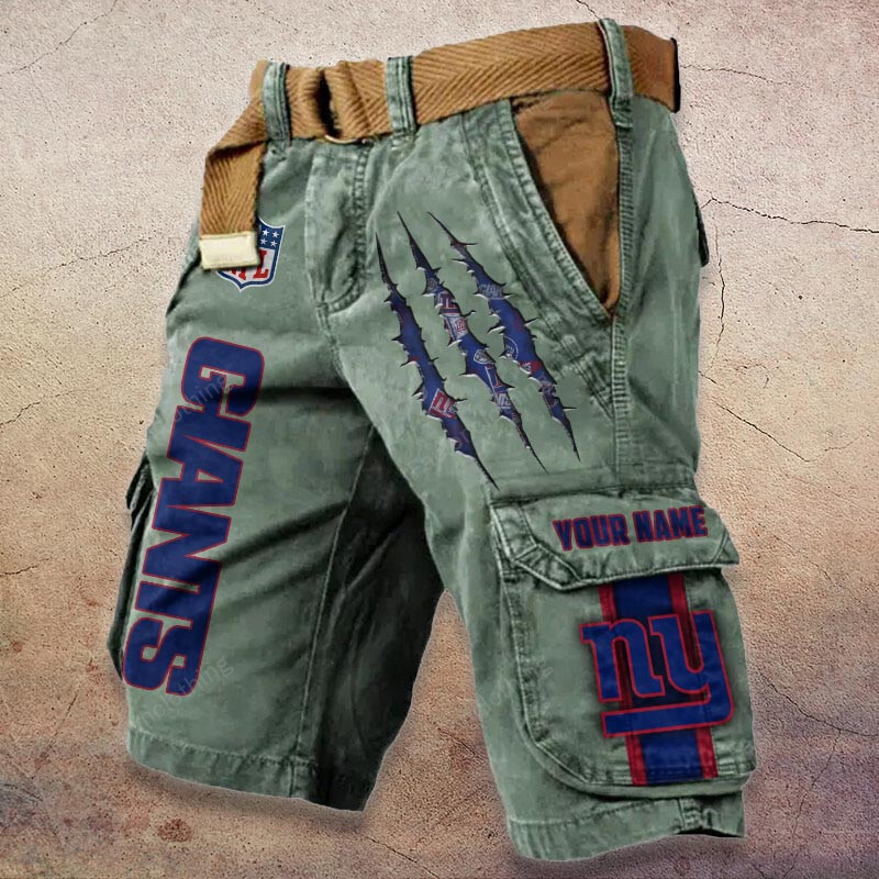 Sportswearmerch New York Giants NFL Denim Short For Fan