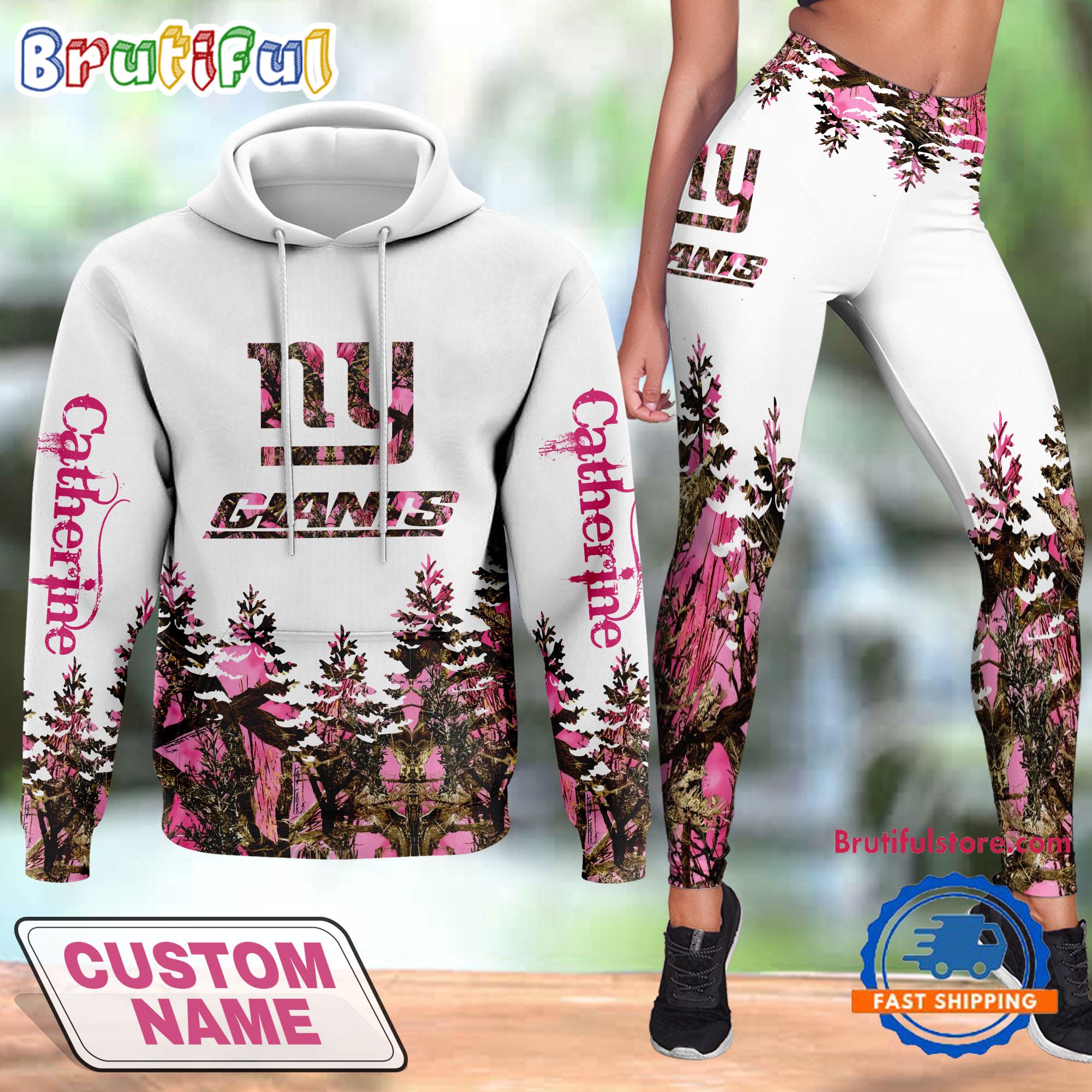Sportswearmerch New York Giants NFL Hoodie And Leggings For Fan