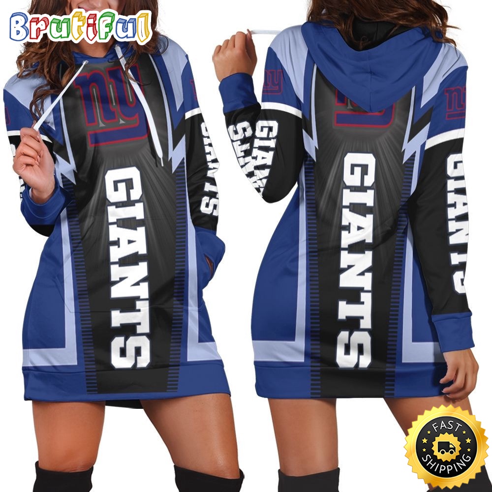 Sportswearmerch New York Giants NFL Hoodie Dress For Fan