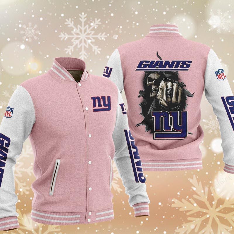 Sportswearmerch New York Giants NFL Personalized Baseball Jacket For Fan