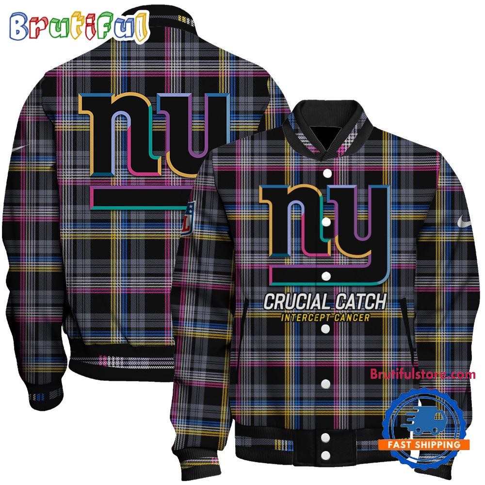 Sportswearmerch New York Giants NFL Personalized Baseball Jacket For Fan