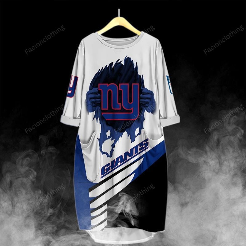 Sportswearmerch New York Giants NFL Personalized Pocket Tanktop For Fan