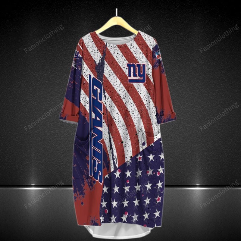 Sportswearmerch New York Giants NFL Personalized Pocket Tanktop For Fan