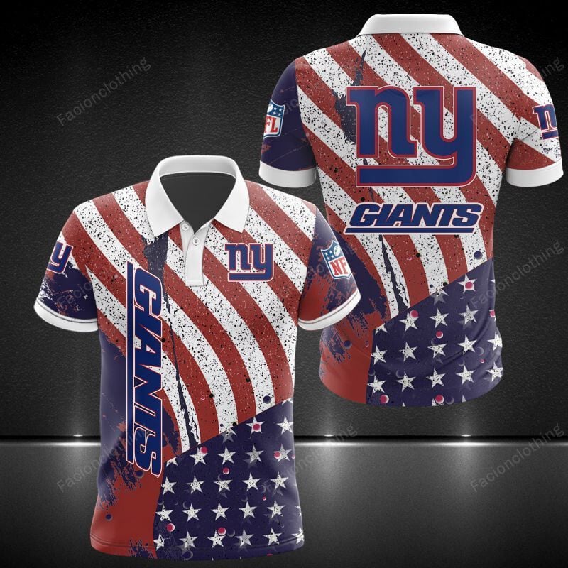 Sportswearmerch New York Giants NFL Personalized Polo Shirt For Fan