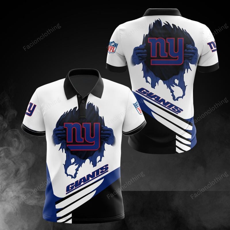 Sportswearmerch New York Giants NFL Personalized Polo Shirt For Fan