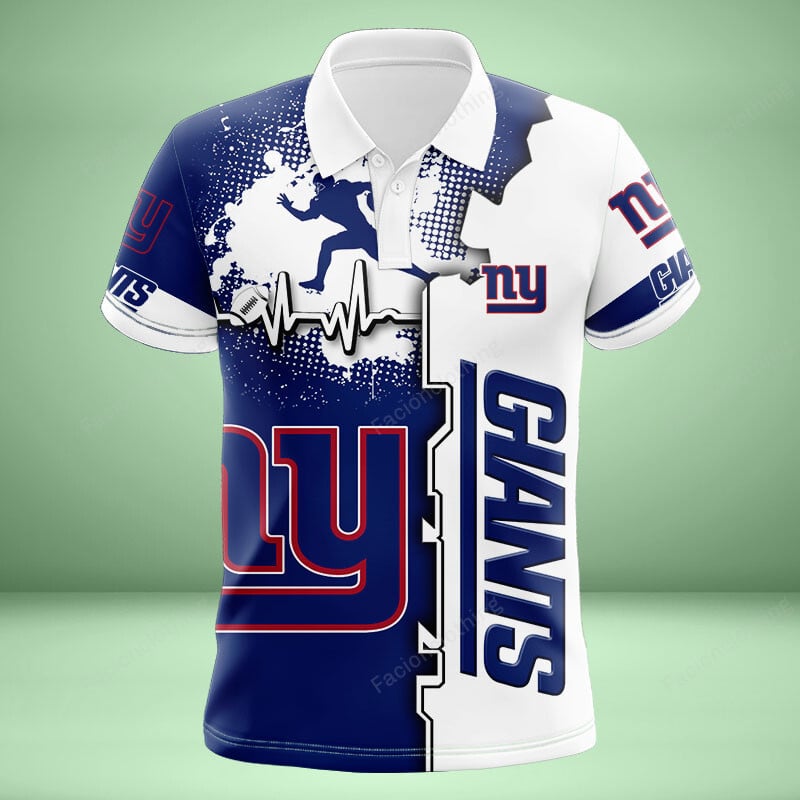 Sportswearmerch New York Giants NFL Personalized Polo Shirt For Fan