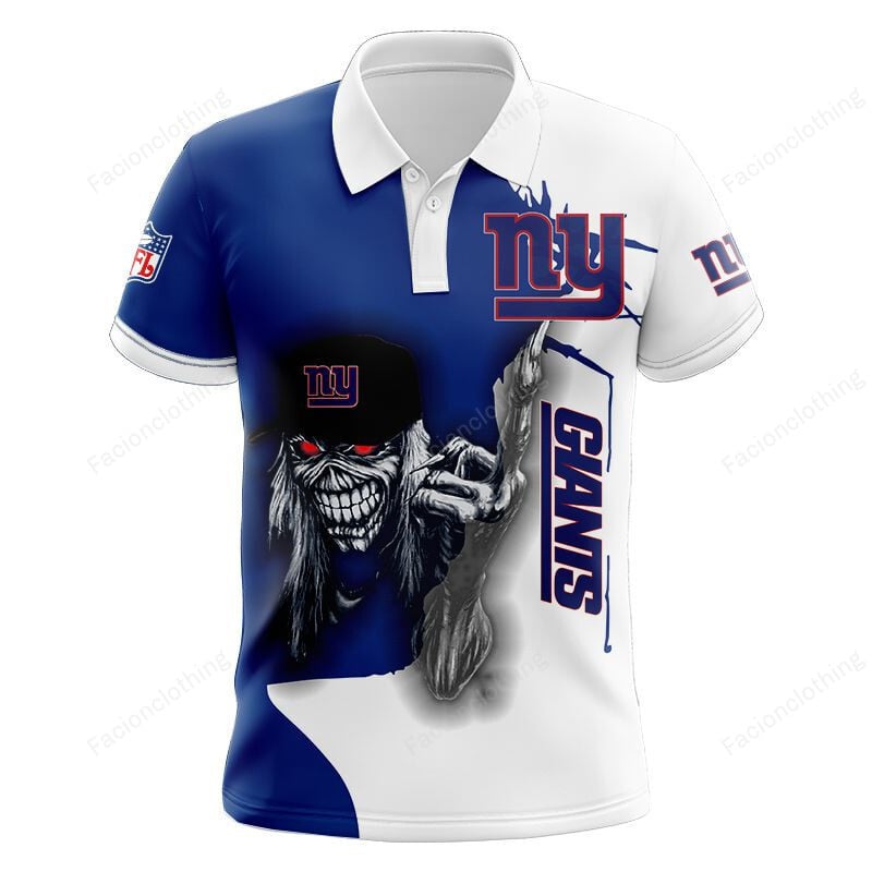 Sportswearmerch New York Giants NFL Personalized Polo Shirt For Fan