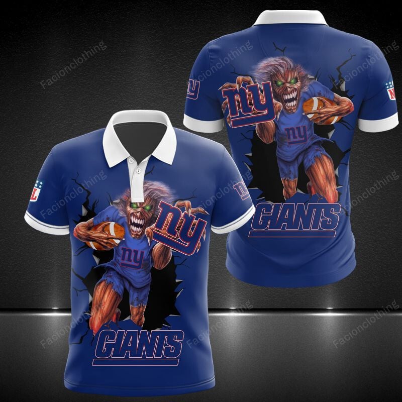 Sportswearmerch New York Giants NFL Personalized Polo Shirt For Fan