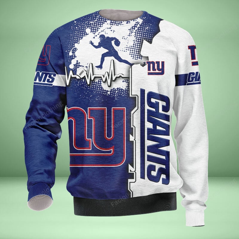 Sportswearmerch New York Giants NFL Personalized Sweater For Fan