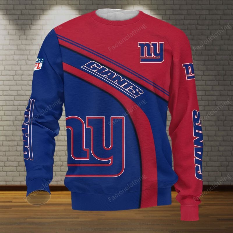 Sportswearmerch New York Giants NFL Personalized Sweater For Fan