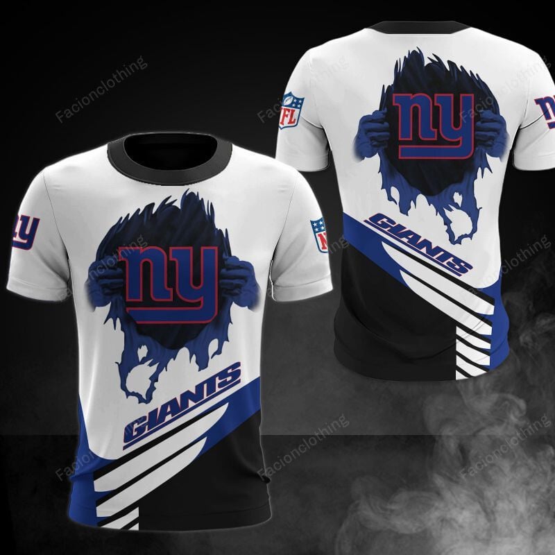 Sportswearmerch New York Giants NFL Personalized T-shirt For Fan