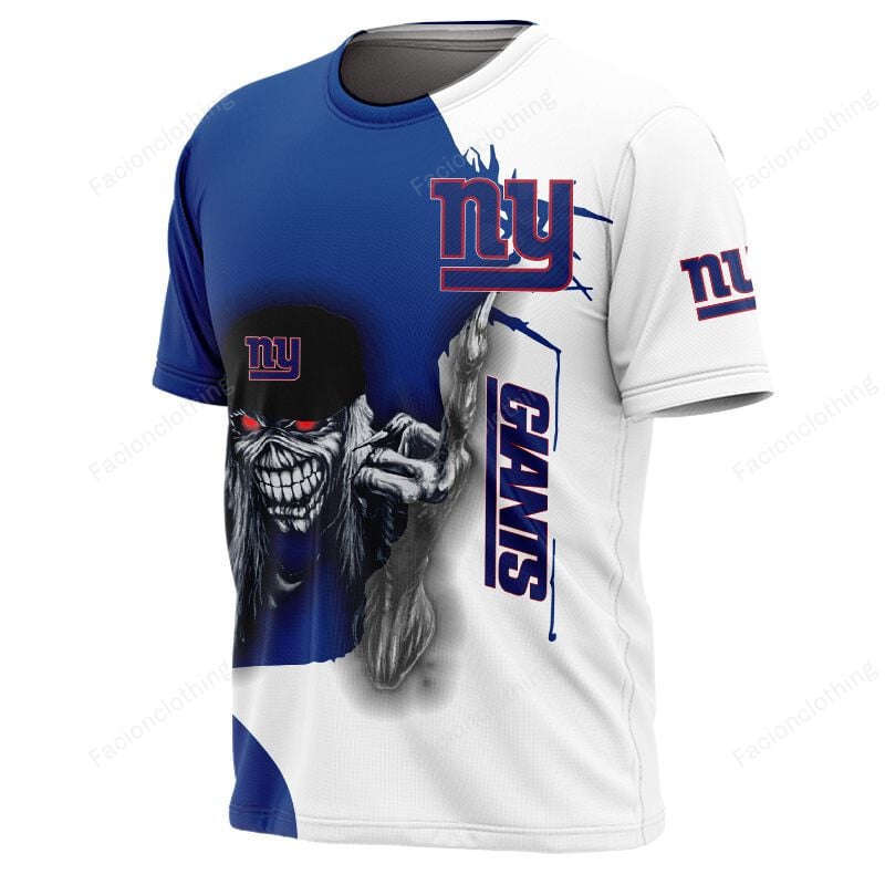 Sportswearmerch New York Giants NFL Personalized T-shirt For Fan